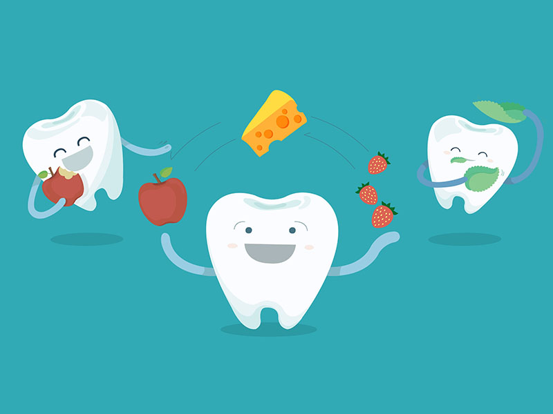 Что полезно для зубов ребенка?