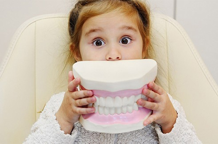 Здоровые зубы у детей!